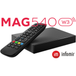 Infomir MAG540 W3 LINUX SET-TOP BOX 4K HEVC SUPPORT WI-FI